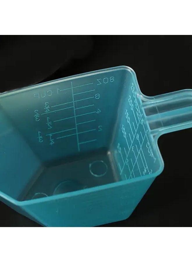 10pcs Blue And White 250ml Measuring Spoons For Detergent Powder And Liquid - Image 5